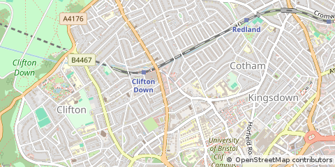 Map of Bristol