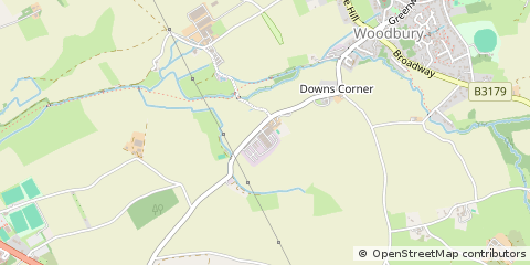 Map of Exeter, Devon