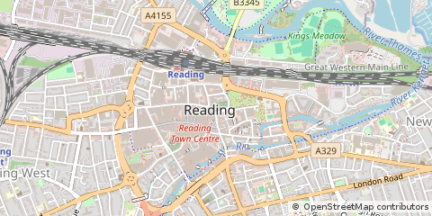 Map of Reading
