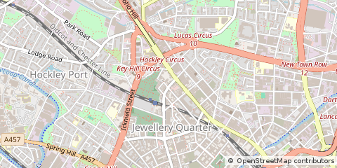 Map of Birmingham, West Midlands