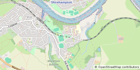 Map of Bristol, North Somerset