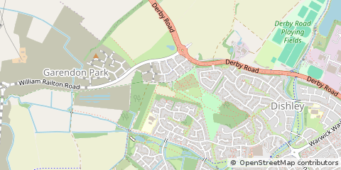 Map of Loughborough