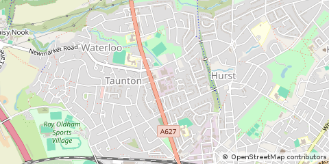 Map of Ashton-Under-Lyne