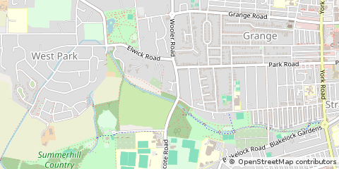 Map of Hartlepool, Cleveland