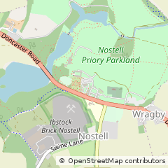 Map of Wakefield, West Yorkshire