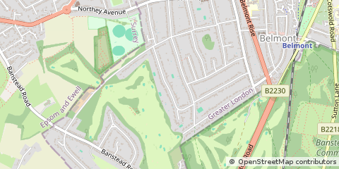 Map of Sutton