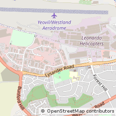 Map of Yeovil, Somerset