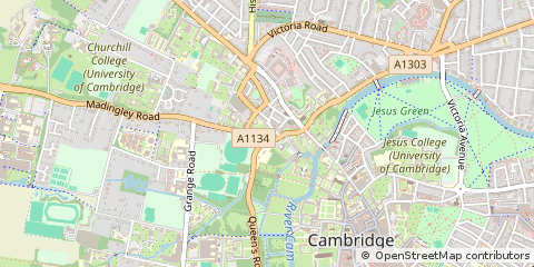Map of Cambridge