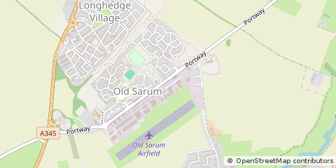 Map of Salisbury