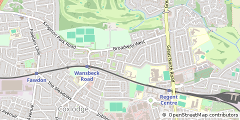 Map of Newcastle Upon Tyne