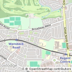 Map of Newcastle Upon Tyne