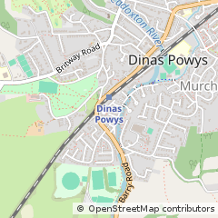 Map of Dinas Powys