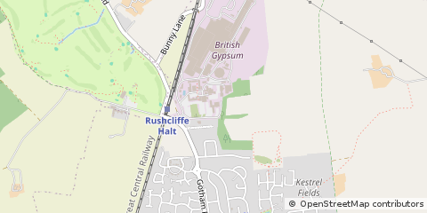 Map of Leicestershire