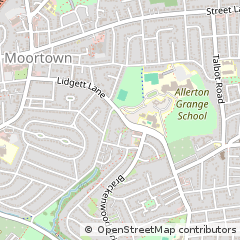 Map of Leeds
