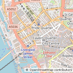 Map of Merseyside