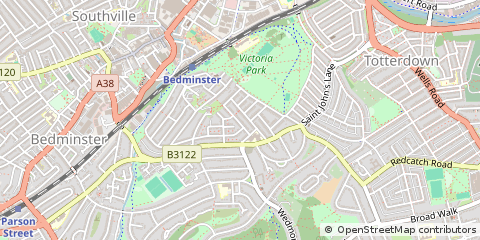 Map of Bristol