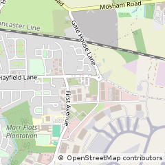 Map of Doncaster, South Yorkshire