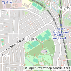 Map of Cardiff