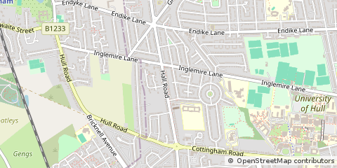 Map of Hull