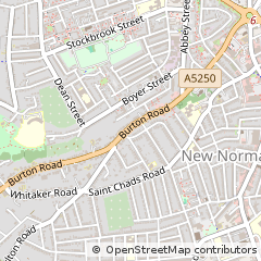 Map of Derby