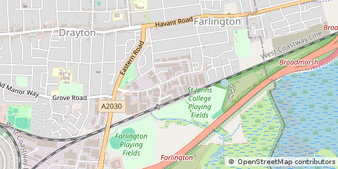 Map of Portsmouth, Hampshire