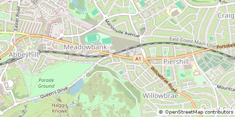 Map of Edinburgh