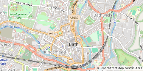 Map of Bath
