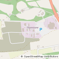 Map of Thainstone, Inverurie, Aberdeenshire