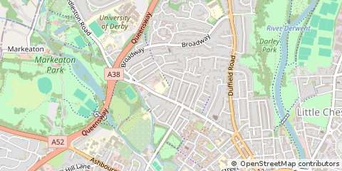 Map of Derby