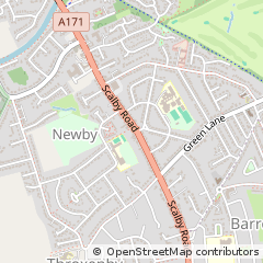 Map of Scarborough, North Yorkshire