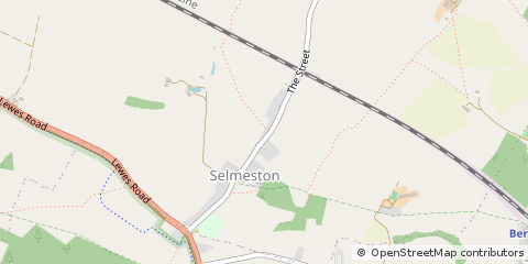 Map of Polegate, East Sussex