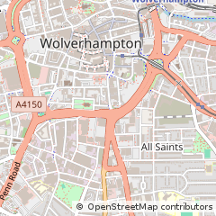 Map of Wolverhampton