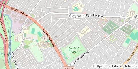 Map of Loughton