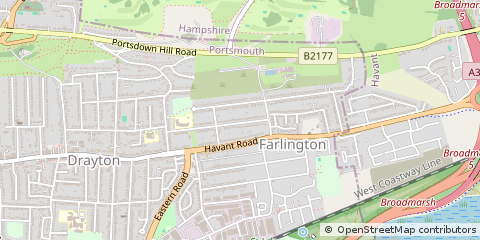 Map of Portsmouth