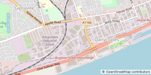 Map of East Yorkshire