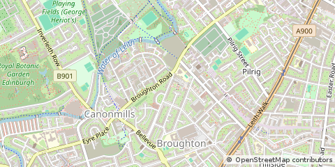 Map of Edinburgh