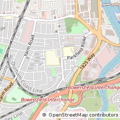 Map of Stockton-on-Tees