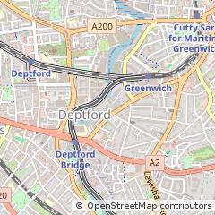 Map of Greenwich