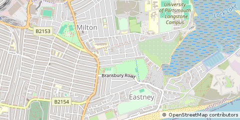 Map of Southsea, Hampshire