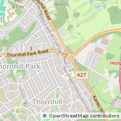 Map of Southampton, Hampshire