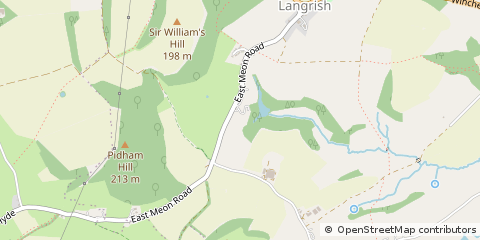 Map of Petersfield, Hampshire