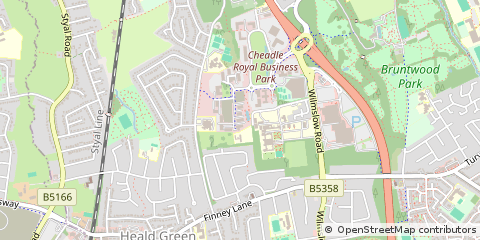Map of Cheadle