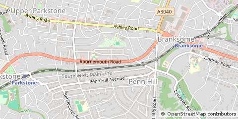 Map of Poole