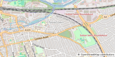 Map of Reading