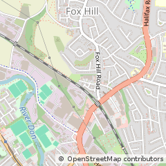 Map of Sheffield