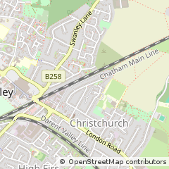 Map of Swanley