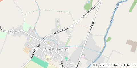 Map of Bedford