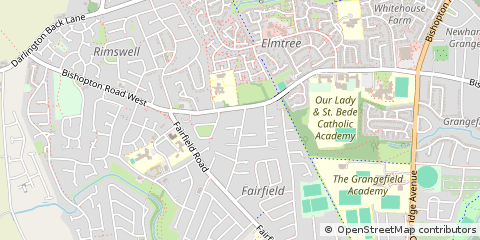 Map of Stockton-on-Tees