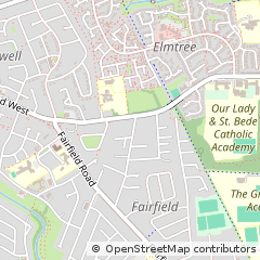 Map of Stockton-on-Tees