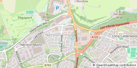 Map of Glasgow